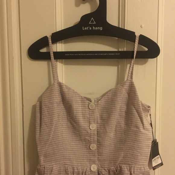 NWT Reformation Thelma midi dress Jane check 10 - Picture 3 of 8